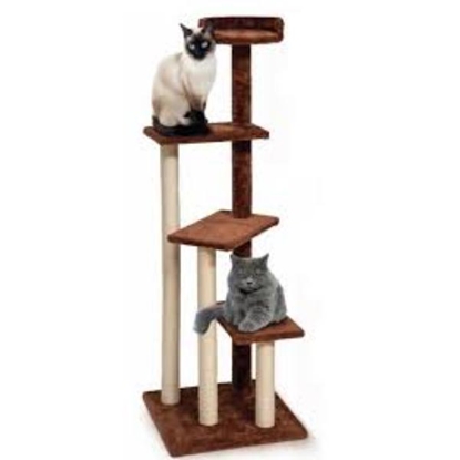 Picture of LeoPet Cervinia Brown Cat Scratching Pole